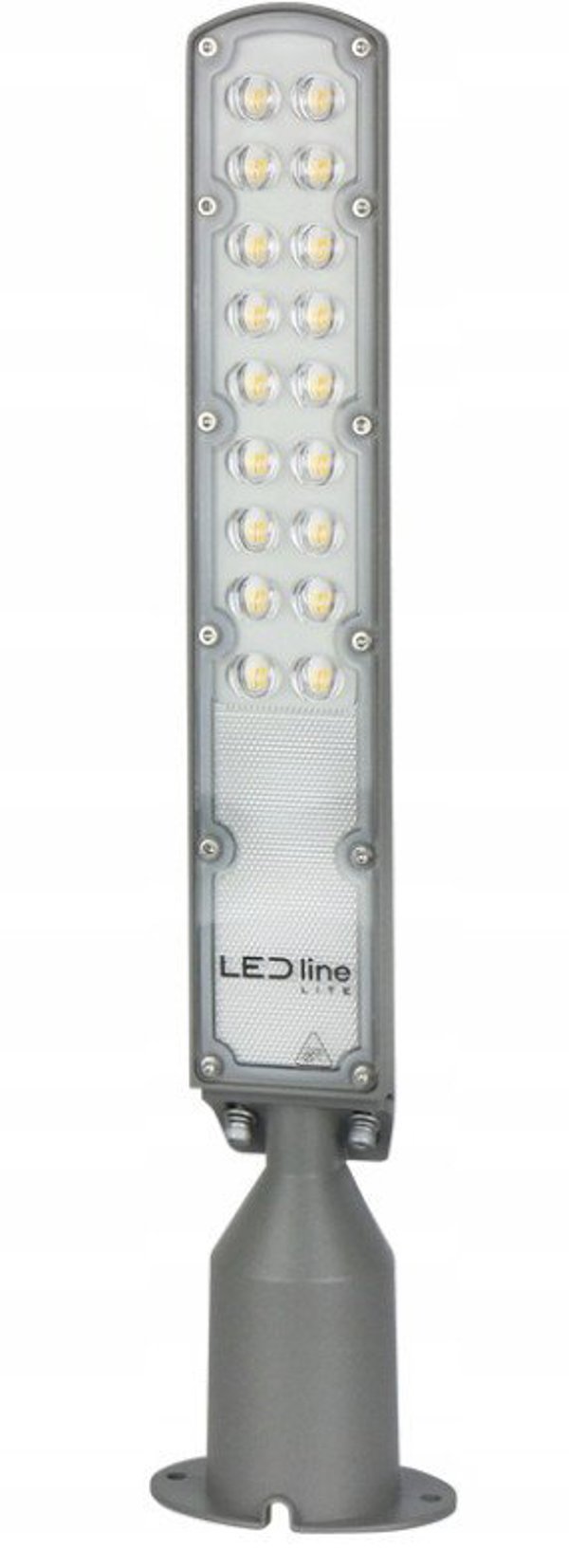 Φωτιστικό δρόμου με φωτοκύτταρο LED 230V 50W 5 000lm, 140° x 70° 4000K, γκρι, FLAMINGO, IP65, IK08