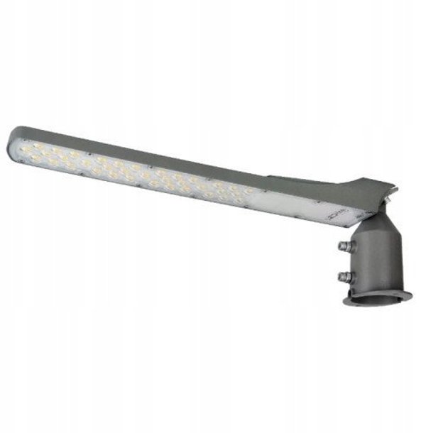 Φωτιστικό δρόμου με φωτοκύτταρο LED 230V 100W 10 000lm, 140deg x 70deg 4000K, γκρι, FLAMINGO, IP65, IK08