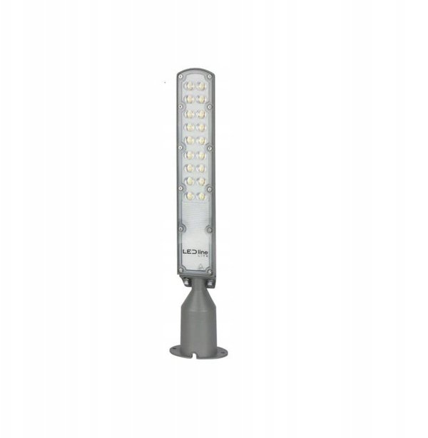 Φωτιστικό δρόμου LED 230V 50W 5 000lm, 140° x 70° 4000K, γκρι, FLAMINGO, IP65, IK08