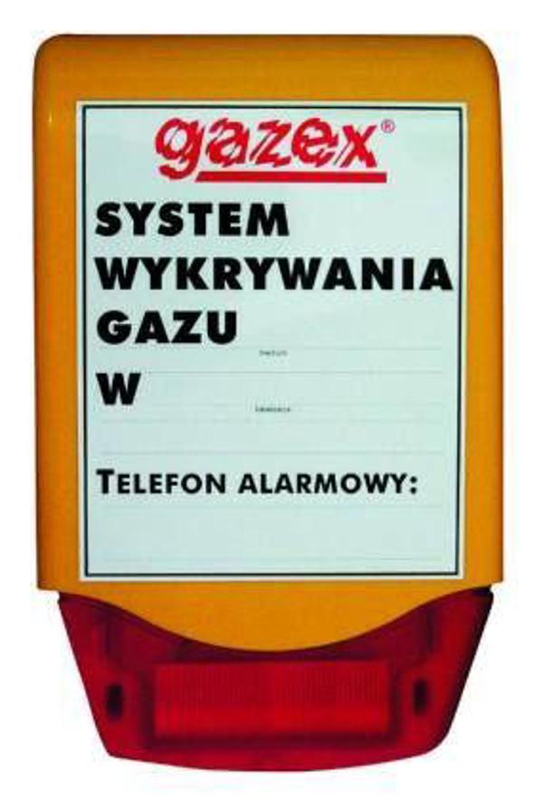 Συσκευή οπτικοακουστικής ειδοποίησης Gazex 12V SL-21