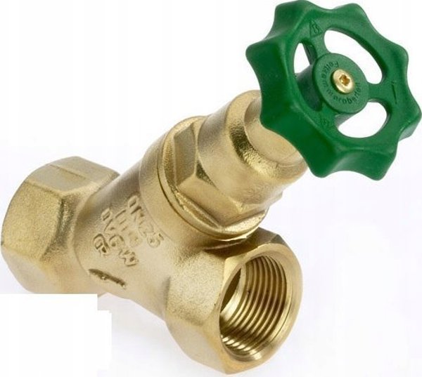 Gebo Γωνιακή Βαλβίδα Αποκοπής 1501, 1/2", DN15, PN16, με Πείρο Διακοπής