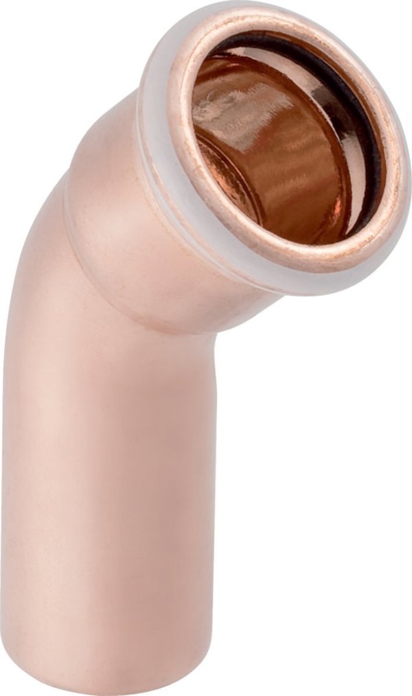 Geberit Mapress Χαλκός - Μονόκωνος αγκώνας 45° d35 [10]