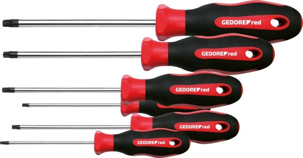 Σετ κατσαβιδιών Gedore GEDORE red TX 6 τεμαχίων