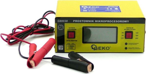 Geko ΜΙΚΡΟΕΠΕΞΕΡΓΑΣΤΗΣ ΦΟΡΤΙΣΤΗΣ LCD 6/12/24V (1/12) G80038 GEKO