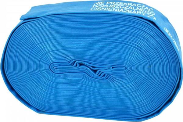 Geko Λαστιχένιος σωλήνας PVC 30m 2" 2 bar, μπλε (G70014)