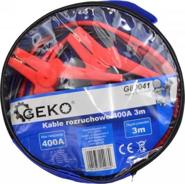 Καλώδια Εκκίνησης Geko 400A 3M (10) G80041 GEKO