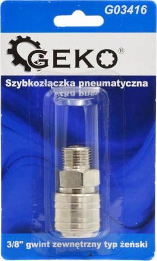 Geko Ταχυσύνδεσμος Πεπιεσμένου Αέρα Θηλυκός 3/8" Εξωτερικό Σπείρωμα G03416