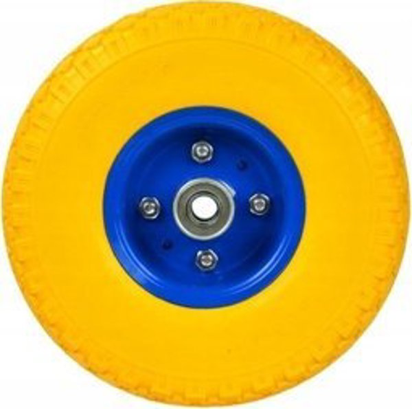 Τροχός Geko για τρόλεϊ 3.00-4 PU/full/(10) 13536512 5901477103933