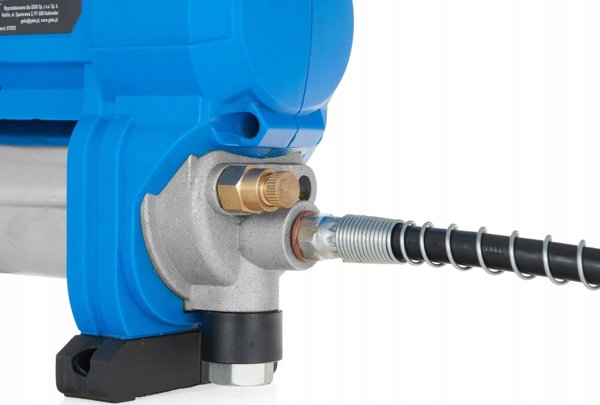 Geko Φορητό πιστόλι λίπανσης μπαταρίας Li-ion 18V – σετ βαλίτσα + φορτιστής + AKU 4.0Ah (3)