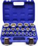 Geko Σετ Καρυδάκια 21 Τεμαχίων 12-Γωνικά 8-36mm CrV 50BV30 Gear Lock G13547