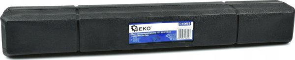 Geko Torque κλειδί 1/2" 28-210nm + υποδοχές αλουμινίου 3 τεμάχια. Μαύρο HD (10) 13537065 5901477168147