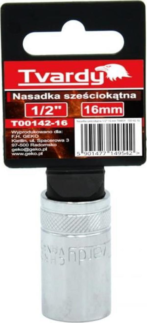 Εξάγωνη υποδοχή Geko 1/2" 16 MM TVARDY (10/100) T00142-16 GEKO
