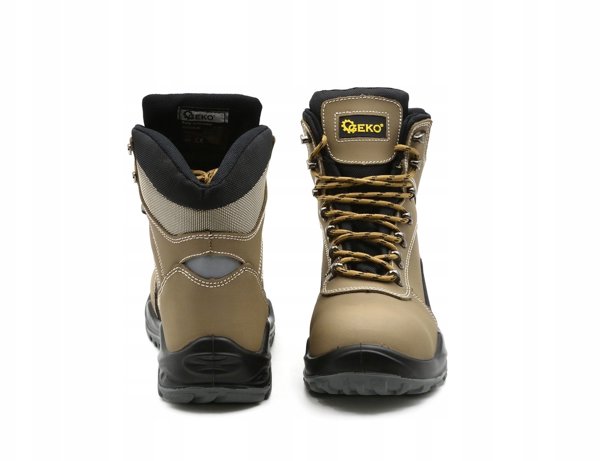 Geko Προστατευτικά παπούτσια μοντέλο αρ. 7 nubuk υψηλά S3 SRC - αρ. 41 (10)