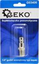 Geko G03406 Πνευματικός Σύνδεσμος Αρσενικός 1/4" Εξωτερικό Σπείρωμα, 10τμχ
