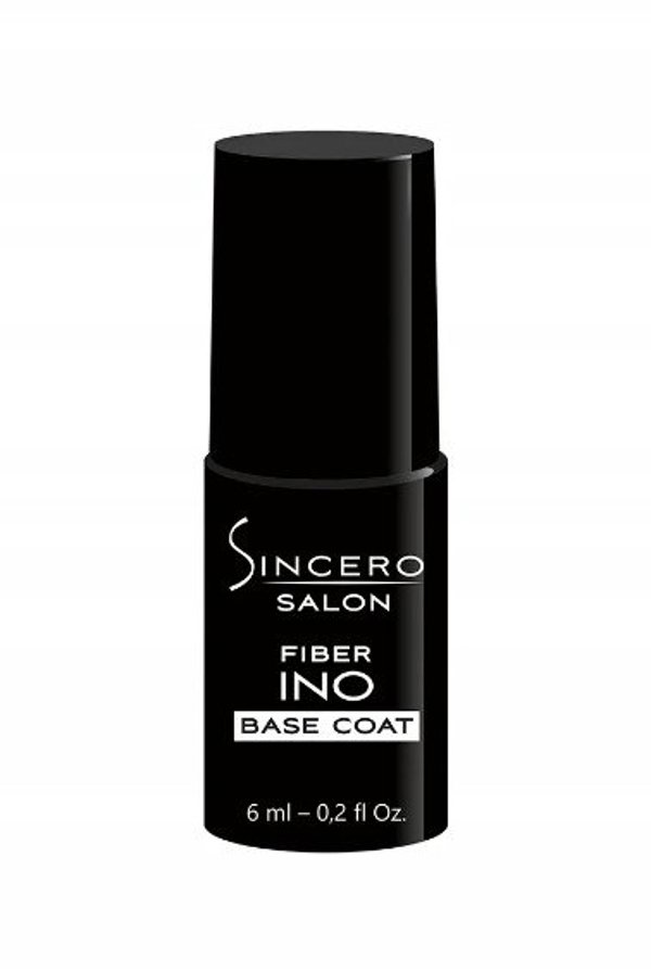 Βάση για τζελ βερνίκι νυχιών "Sincero Salon", Fiber INO, 6 ml