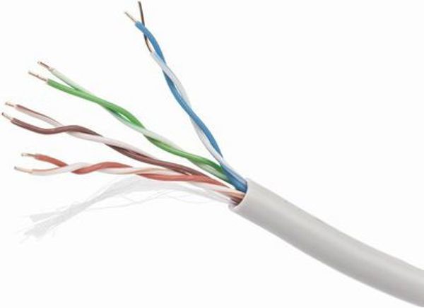 Gembird Καλώδιο UTP CAT 5e, 305m, γκρι (UPC-5004E-SO-LSZH)