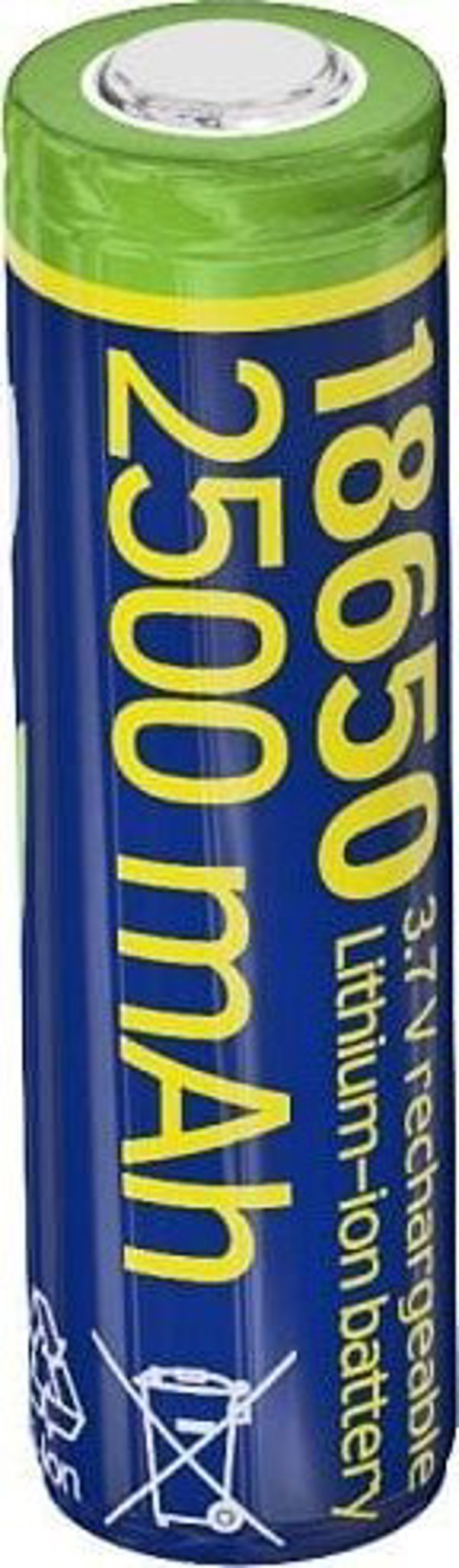 Επαναφορτιζόμενη Μπαταρία Gembird 18650 Li-Ion 10C 2500mAh