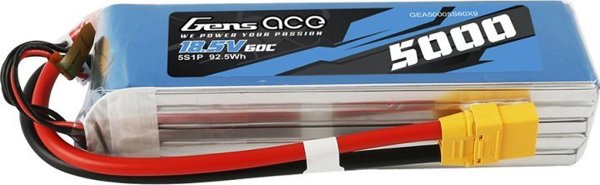 Gens ace Μπαταρία LiPo Gens ace Bashing 5000mAh 18.5V 60C 5S1P - XT90
