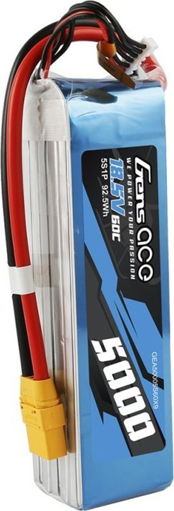 Gens ace Μπαταρία LiPo Gens ace Bashing 5000mAh 18.5V 60C 5S1P - XT90