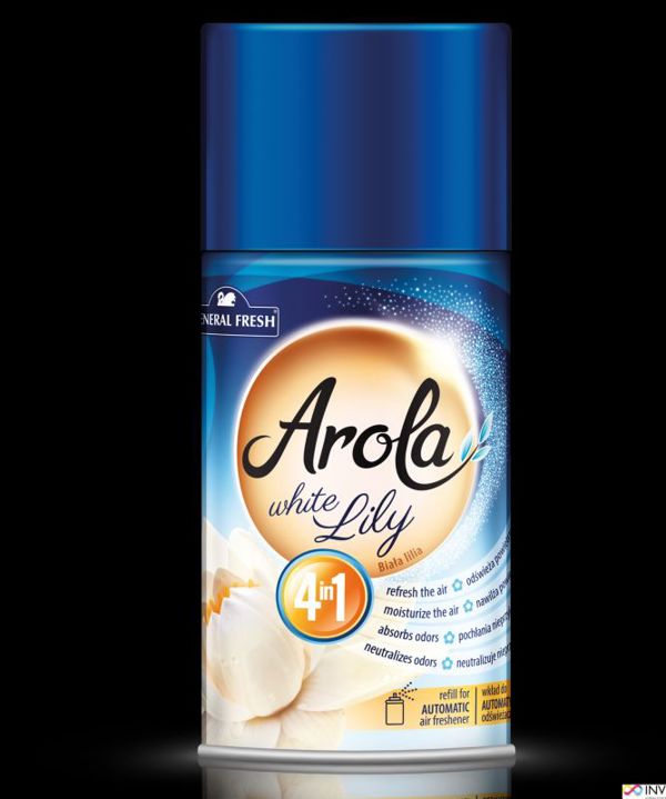 General Fresh Arola Ανταλλακτικό Αποσμητικό Χώρου Λευκός Κρίνος 250ml