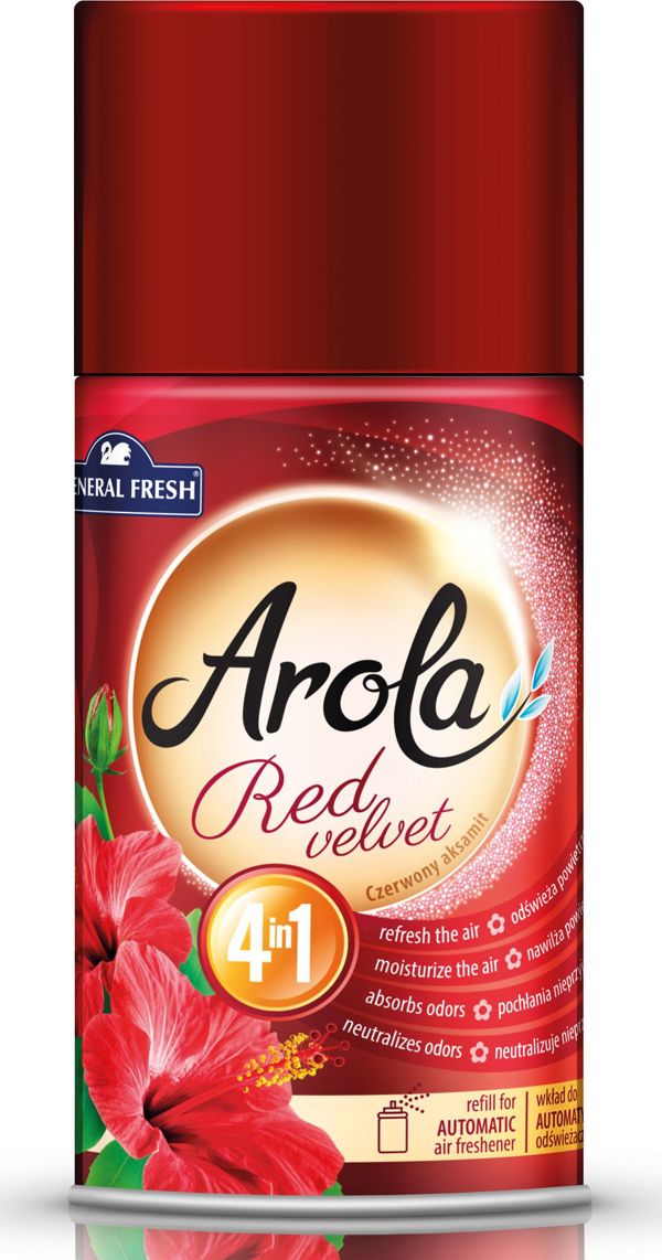 General Fresh Arola Red Velvet Ανταλλακτικό Αποσμητικό Χώρου 250ml για Αυτόματη Συσκευή