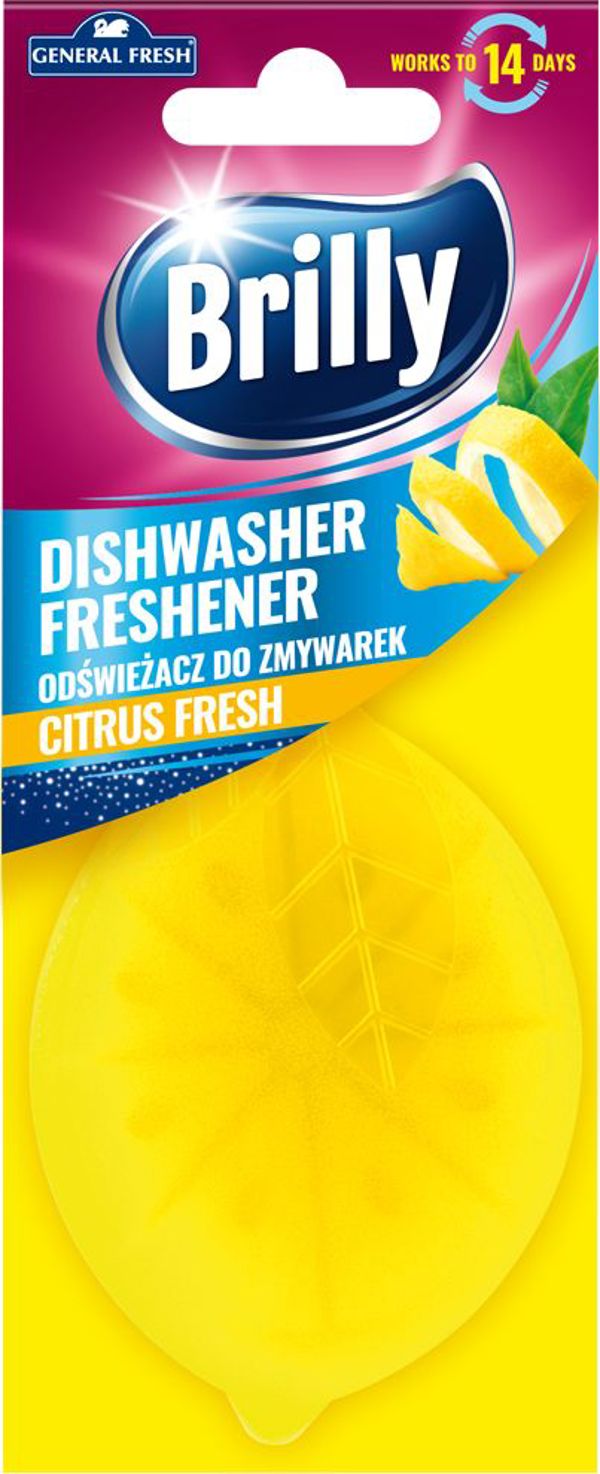 General Fresh Brilly Αποσμητικό Πλυντηρίου Πιάτων Citrus Fresh 1τμχ