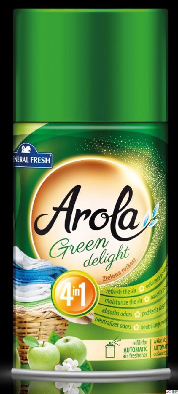 General Fresh Arola Green Delight 250ml - Ανταλλακτικό για Αυτόματο Αποσμητικό Χώρου
