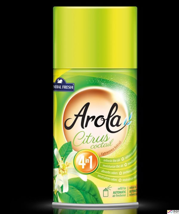 General Fresh Arola Citrus Cocktail 250ml - Ανταλλακτικό Αυτόματο Αποσμητικό Χώρου