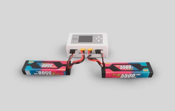 Φορτιστής Gens Ace IMARS D300 G-Tech Channel AC/DC 300W/700W RC Λευκός