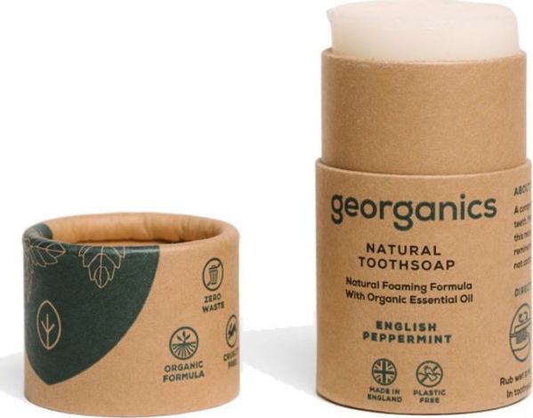 Georganics Σαπούνι καθαρισμού δοντιών, English Peppermint, 60 ml
