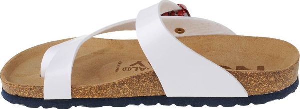 Geographical Norway Γυναικεία Σανδάλια Flip-Flop Infradito GNW20415-34, Λευκά, Μέγεθος 36