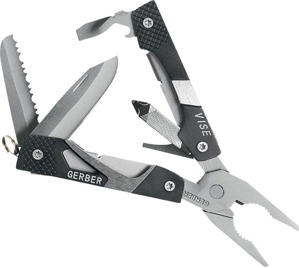 Gerber Vise Πολυεργαλείο Pocket Tool, 9 Λειτουργίες από Ανοξείδωτο Ατσάλι, Ασημί