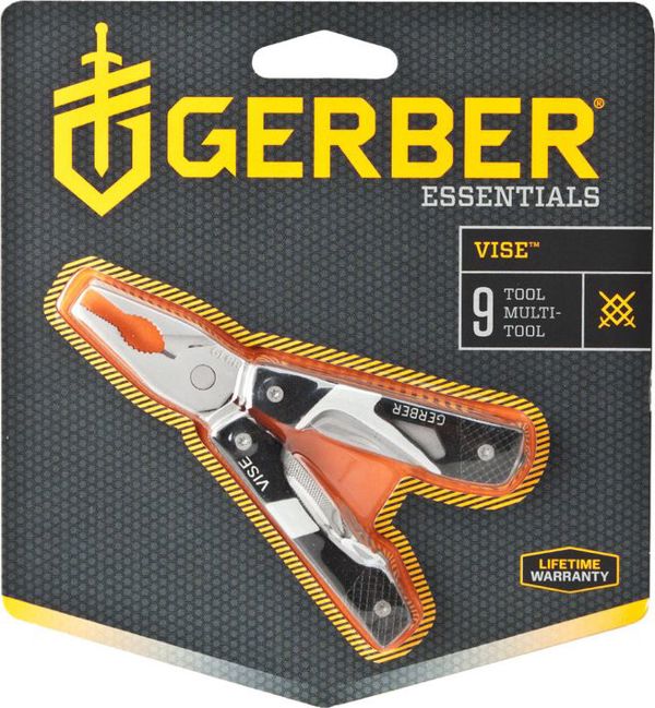 Gerber Vise Πολυεργαλείο Pocket Tool, 9 Λειτουργίες από Ανοξείδωτο Ατσάλι, Ασημί
