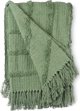 Gift Decor Κουβέρτα με κρόσσια, 135 x 150 εκ.