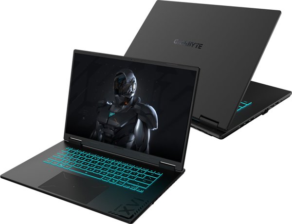 GIGABYTE Gaming A16 CTHI3DE894SH, Black Steel Gaming Laptop, Core i7-13620H, RTX 5050