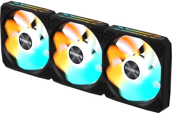 GIGABYTE ανεμιστήρας EZ CHAIN RVS FAN 3-PACK, 3x120mm, μαύρο