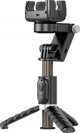 Gimbal Apexel Gimbal/τρίποδο με λάμπα APEXEL Q18 (μαύρο)