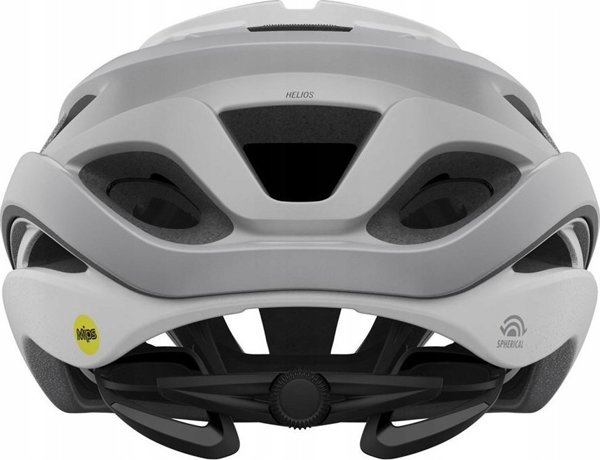Giro Κράνος δρόμου GIRO HELIOS SPHERICAL MIPS ματ λευκό ασημί ξεθώριασμα μέγεθος S (51-55 cm) (NEW)