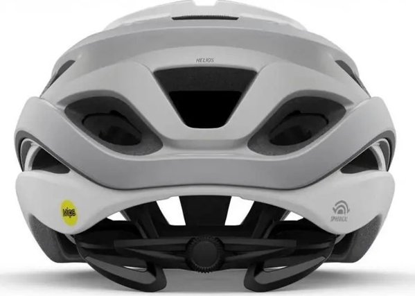 Giro Κράνος δρόμου GIRO HELIOS SPHERICAL MIPS ματ λευκό ασημί ξεθώριασμα μέγεθος S (51-55 cm) (NEW)