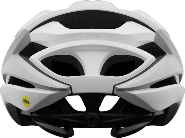 Κράνος δρόμου Giro Syntax Integrated Mips ματ λευκό ασημί μ. XL (61-65 cm)