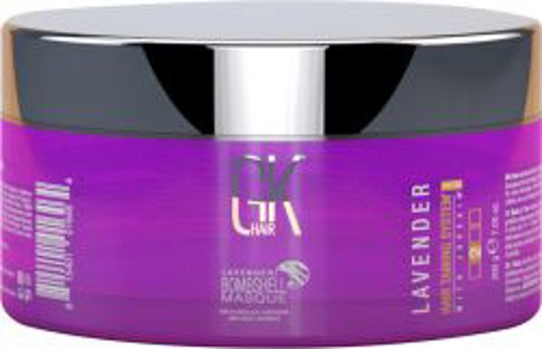 GK Hair (Global Keratin) Bombshell Μάσκα Μαλλιών με Λεβάντα για Εξουδετέρωση Κιτρινίλας 200ml