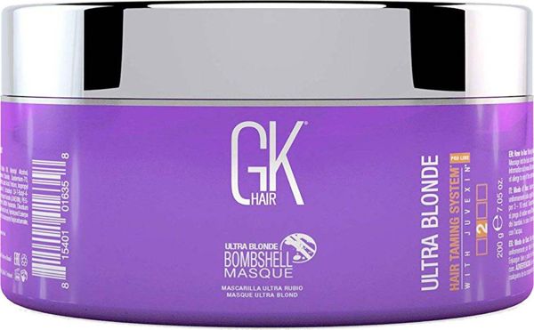 GK HAIR (Global Keratin) Bombshell Μάσκα Μαλλιών για Ξανθά Μαλλιά, 200ml