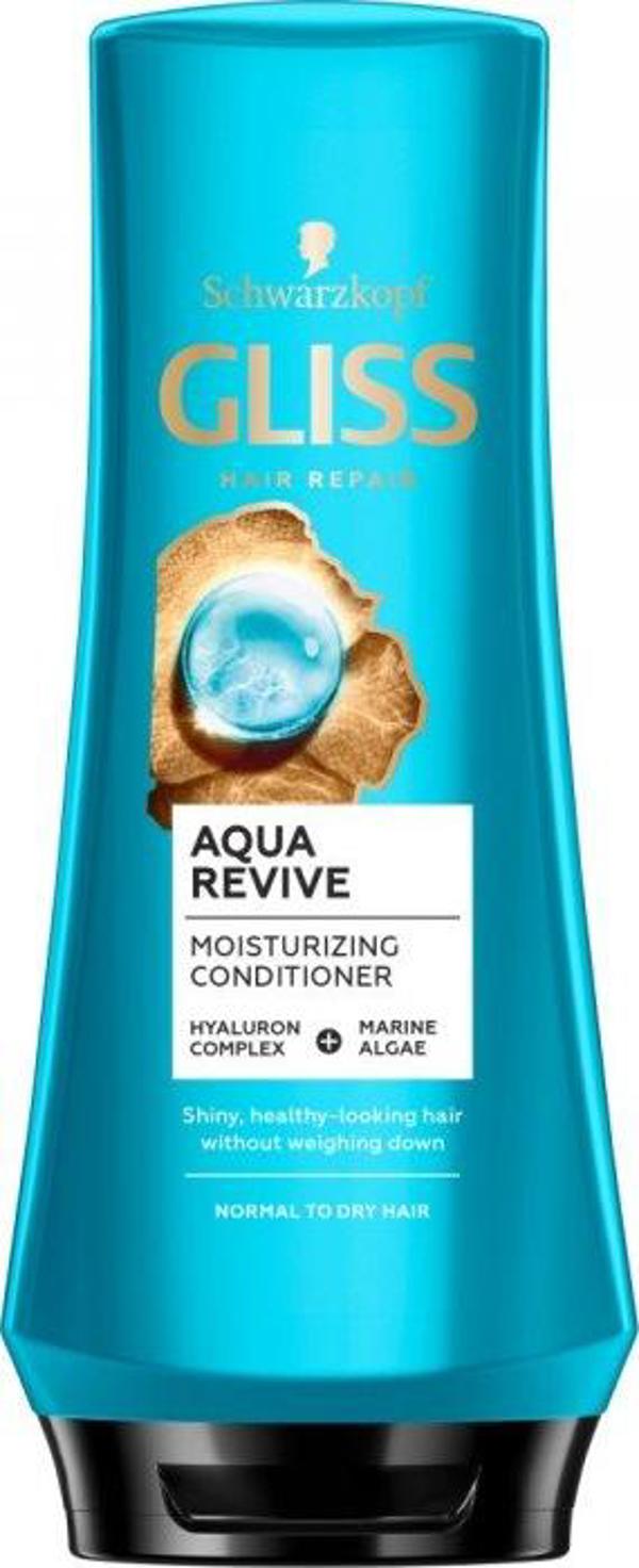 Gliss Kur Aqua Revive Ενυδατικό Conditioner Μαλλιών, Για Κανονικά & Ξηρά Μαλλιά, 200ml