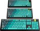 Glorious Glorious GPBT Gradient Keycaps, ANSI Διάταξη (US), PBT, Dye-Sub - RainforestGlorious GPBT Gradient Keycaps - Rainforest - US - Retail