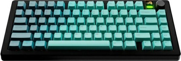 Glorious Glorious GPBT Gradient Keycaps, ANSI Διάταξη (US), PBT, Dye-Sub - RainforestGlorious GPBT Gradient Keycaps - Rainforest - US - Retail