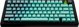 Glorious Glorious GPBT Gradient Keycaps, ANSI Διάταξη (US), PBT, Dye-Sub - RainforestGlorious GPBT Gradient Keycaps - Rainforest - US - Retail