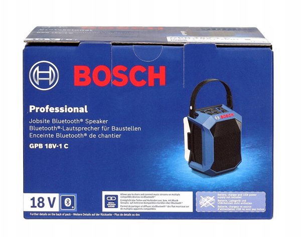 ΓΚΛΟΣΝΙΚ ΜΠΛΟΥΤΟΥΘ ΓΠΒ 18V-1 ΣΙ 0*ΑΗ