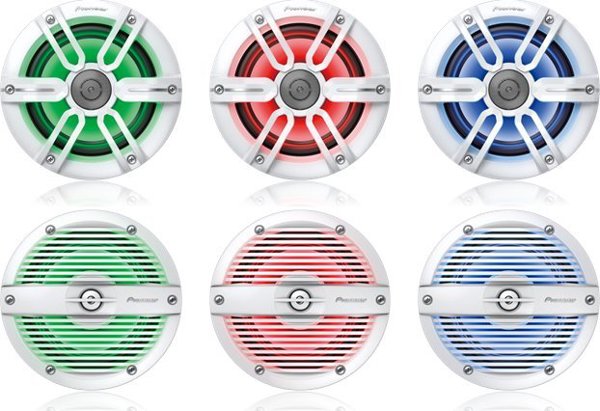Pioneer UD-ME650LED Marine Ηχείο Αυτοκινήτου 6.5" με LED Φωτισμό