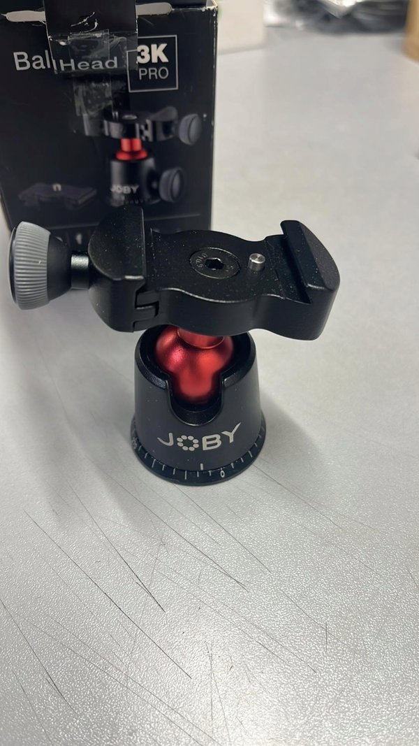 Σφαιρική κεφαλή Joby Joby GorillaPod 3K Pro, μαύρο