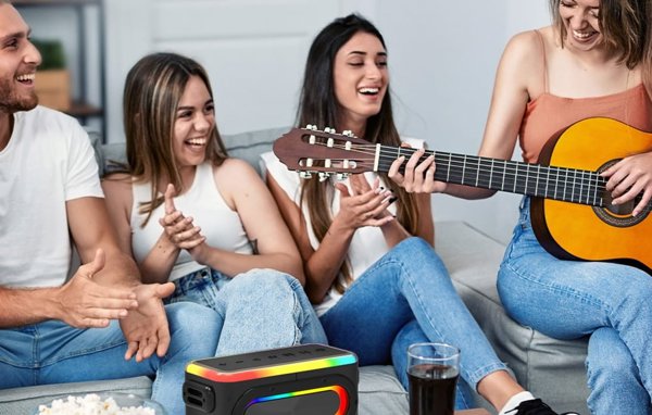 Ηχείο Blitzwolf Ασύρματο ηχείο bluetooth Blitzwolf BW-WA6 RGB 80W